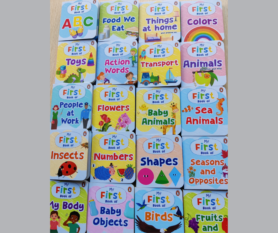 My First Box of 20 Books in English For Kids (Age 0-5 Years )